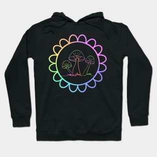 Fungi Mushroom Psychedelia Hoodie